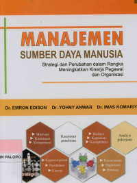 Image of Manajemen sumber daya manusia : Strategi dan perubahan dalam rangka meningkatkan kinerja pegawai dan organisasi