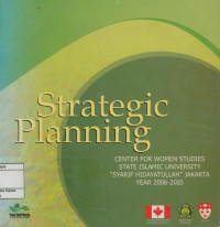 Image of Strategic Planning ; Rencana Strategi
