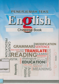 Image of Penerjemah Teks English Chineese Book