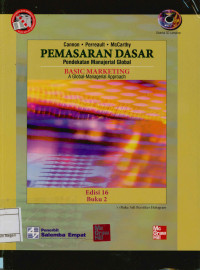 Image of Pemasaran Dasar : Pendekatan Manajerial Global Edisi 16 Buku 2 = Basic marketing a global-managerial approach