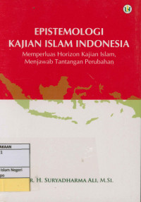 Image of Epistemologi kajian Islam Indonesia