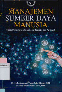 Image of Manajemen sumber daya manusia : Suatu pendekatan fungsional teoretis dan aplikatif