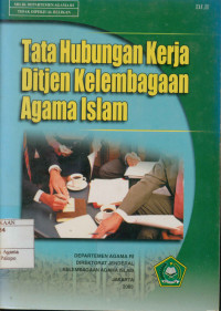 Image of Tata Hubungan Kerja Ditjen Kelembagaan Agama Islam