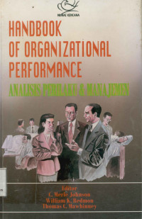 Image of Handbook of organizational performance : Analisis prilaku dan manajemen  manajemen