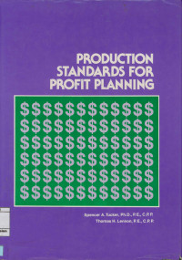 Image of Production standars for profit planning