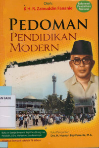 Image of Pedoman pendidikan modern