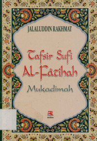 Image of Tafsir Sufi Al-Fatihah : Mukadimah