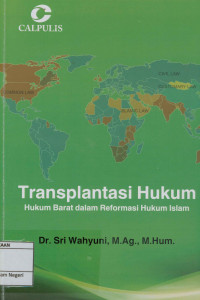 Image of Transplantasi hukum; Hukum barat dalam reformasi hukum Islam