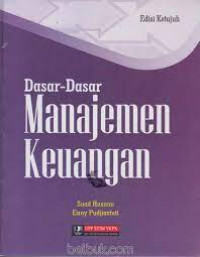 Image of Dasar-dasar manajemen keuangan