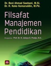 Image of Filsafat Manajemen Pendidikan