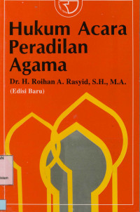 Image of Hukum Acara Peradilan Agama Edisi Baru