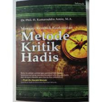 Image of Menguji Kembali Keakuratan Metode Kritik Hadis