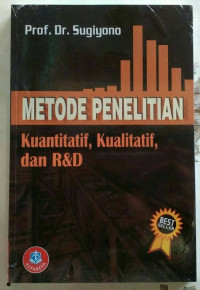 Image of Metode penilitian kuantitatif, kualitatif dan R & D
