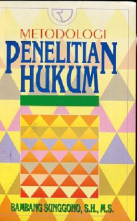 Image of Metodologi penelitian hukum