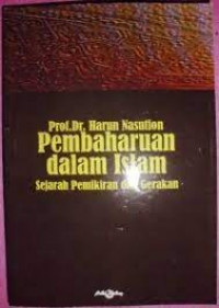 Image of Pembaharuan Dalam ISlam; Sejarah Pemikiran dan Gerakan