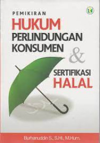 Image of Pemikiran hukum : perlindungan konsumen & sertifikasi Halal