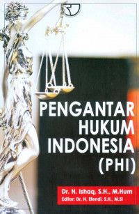 Image of Pengantar hukum indonesia (phi)