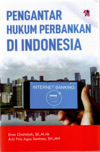 Image of Pengantar hukum perbankan di indonesia