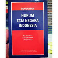 Image of Pengantar Hukum Tata Negara Indonesia