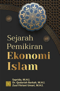 Image of Sejarah pemikiran ekonomi Islam