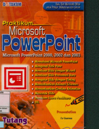 Image of Praktikum Microsoft Power Point microsoft powerpoint 2000,2002 dan 2003