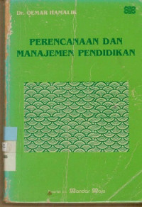 Image of Perencanaan dan manajemen pendidikan
